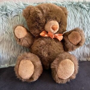 Mary Meyer Large Stuffed Bear 14"  Vintage Brown